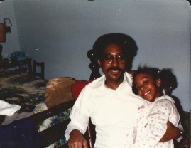 Back-in-the-day: Dad & Nicole